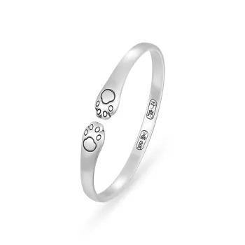 OSSINMI 999 Fine Silver Bangles Women's