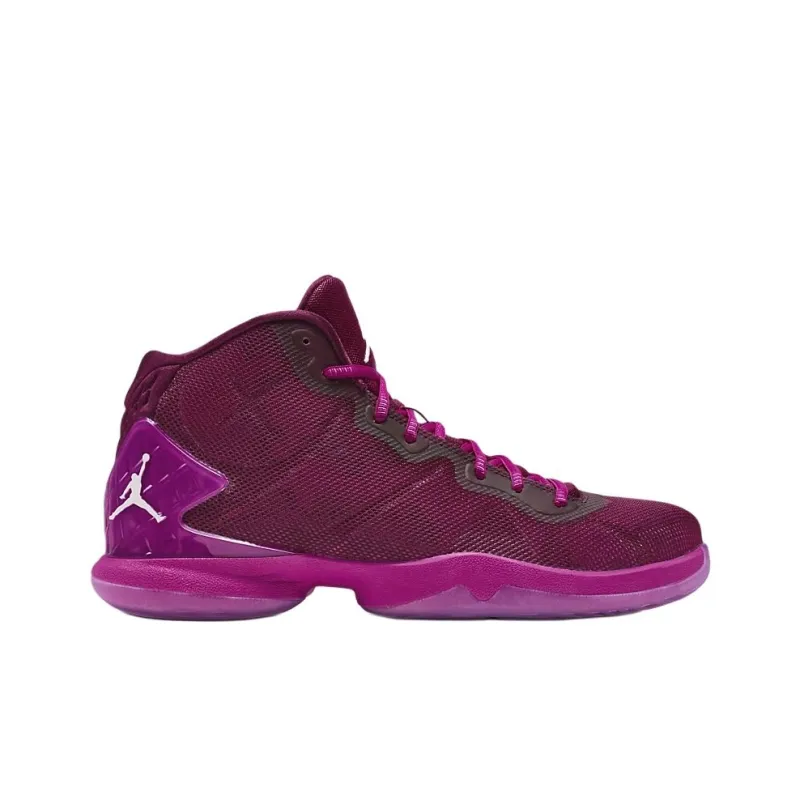 Jordan Super.Fly 4 Anti Slip Wear Resistant Mid Top Basketball Shoes Men's Purple-1