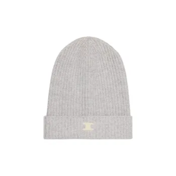 CELINE Triomphe Beanie In Heritage Cashmere