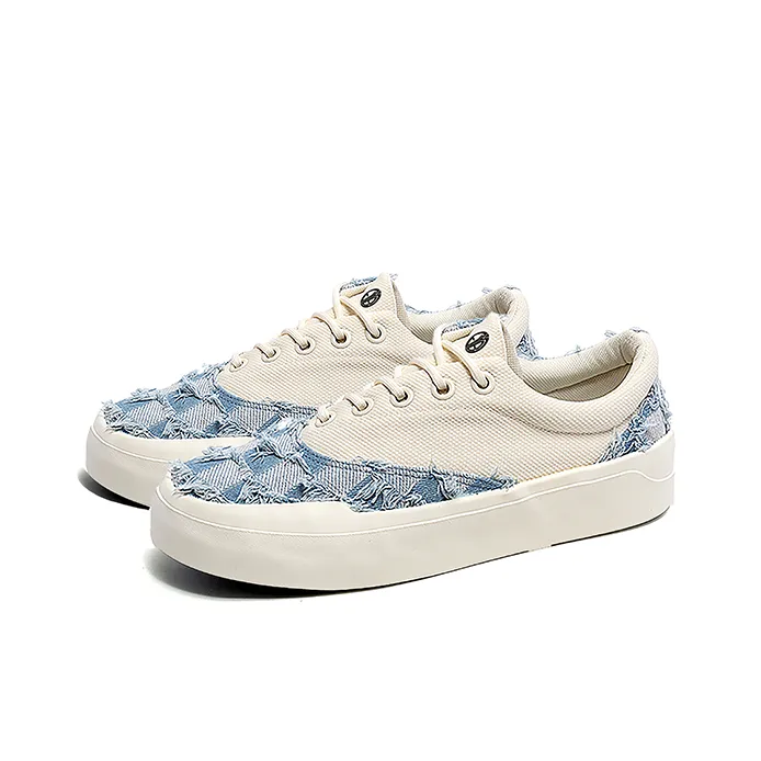 Yi Jiabao Anti Slip And Wear Resistant Lightweight Low Top Canvas Shoes Unisex-15