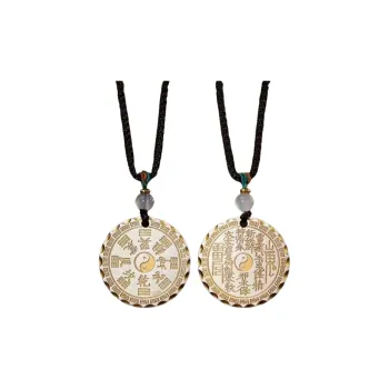 Two Joys 999 Fine Silver Pendants Unisex