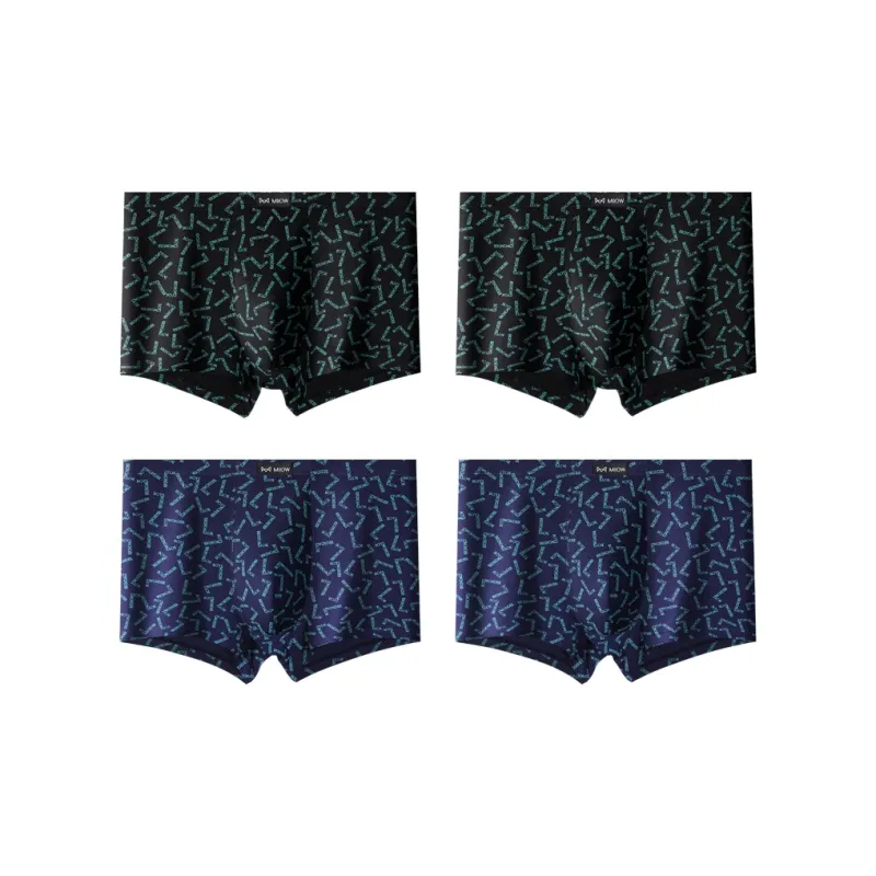 MIIOW Trend Party Series Underpants Men's 4 Pack-15