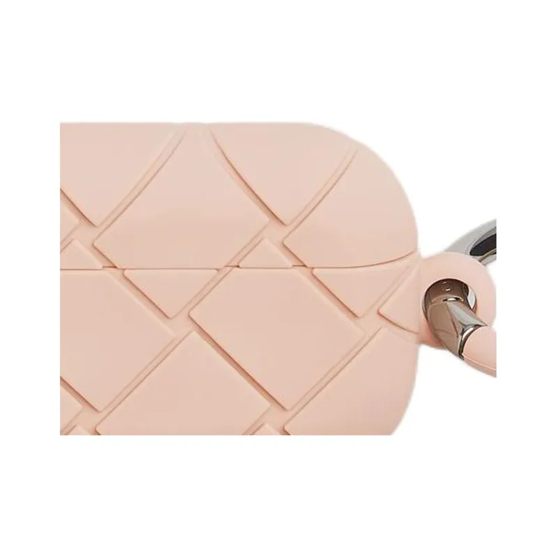 Bottega Veneta Silicone Earphone Case Men's Relief Pink-2
