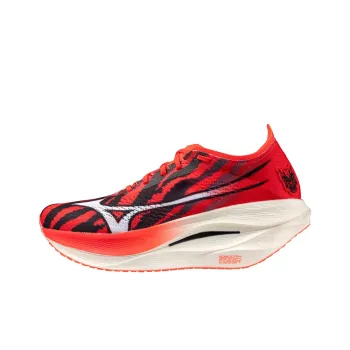 Mizuno Anti Slip Wear Resistant Low Top Running Shoes Men's Red Blue