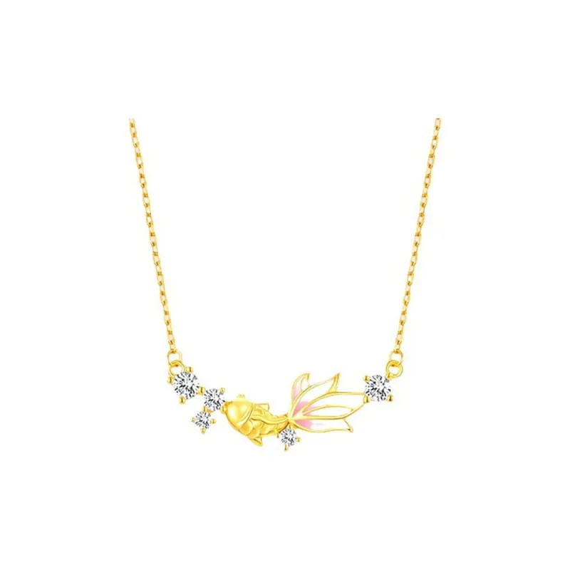 KING TAI FOOK 925 Sterling Silver Necklaces Women's-0