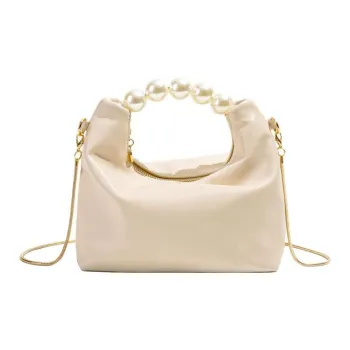 SEPTWOLVES Pu Handbag Shoulder Bag Regular Women's White/Pink/Black/Khaki/Silver/Purple