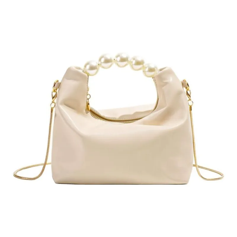 SEPTWOLVES Pu Handbag Shoulder Bag Regular Women's White/Pink/Black/Khaki/Silver/Purple-0