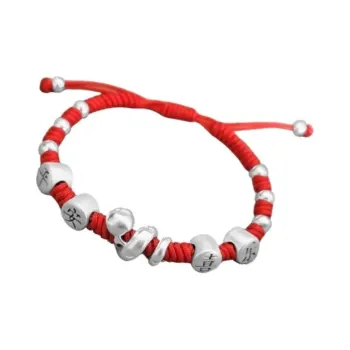 Old Qingyun Silver Building 999 Fine Silver Bracelets Women's