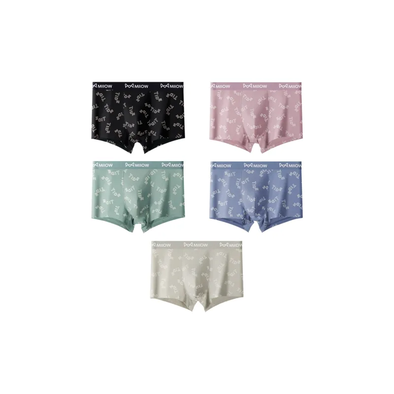 MIIOW Trend Party Series Underpants Men's 5 Pack-11