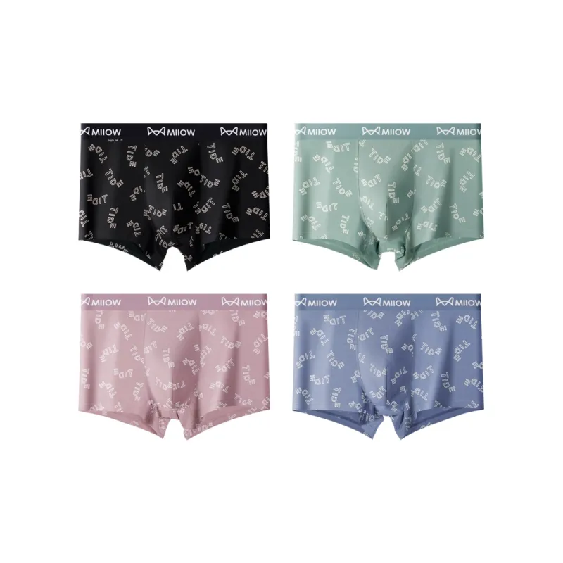 MIIOW Trend Party Series Underpants Men's 4 Pack-5