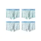 4 Pack[Light Green Print, Light Green Print, White Print, White Print]