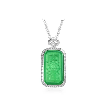 Di Su Xing Chalcedony Necklaces Women's