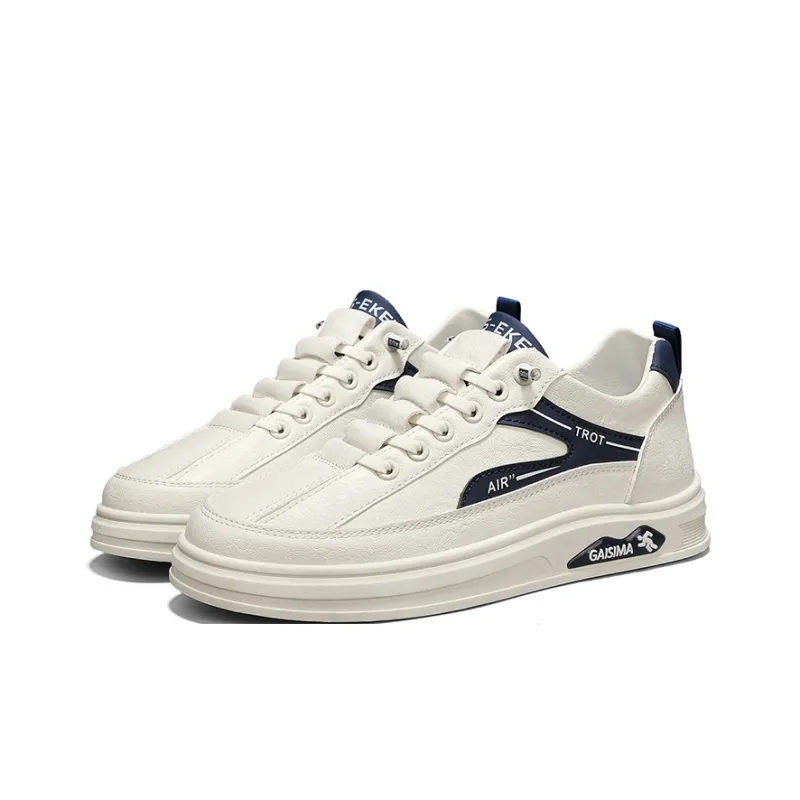 Boogie Bear Slip-Resistant Height Increasing Low-Top Skateboard Shoes Men's-10