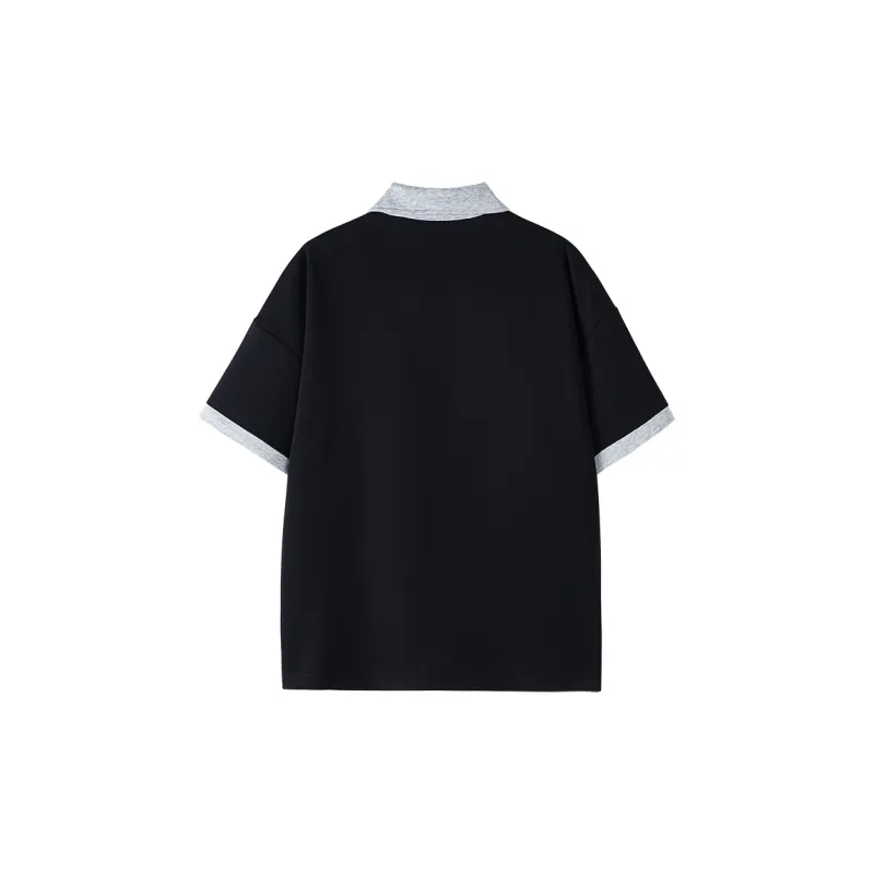 Fashion Minimalist Style Basic T Shirt Integrating Niche Design Elements Meeting Diverse Dressing Needs Unisex-1
