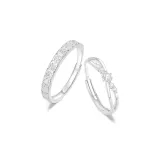 Sterling Silver Couple Rings