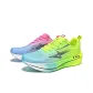 Fluorescent Green Blue Pink Mismatched