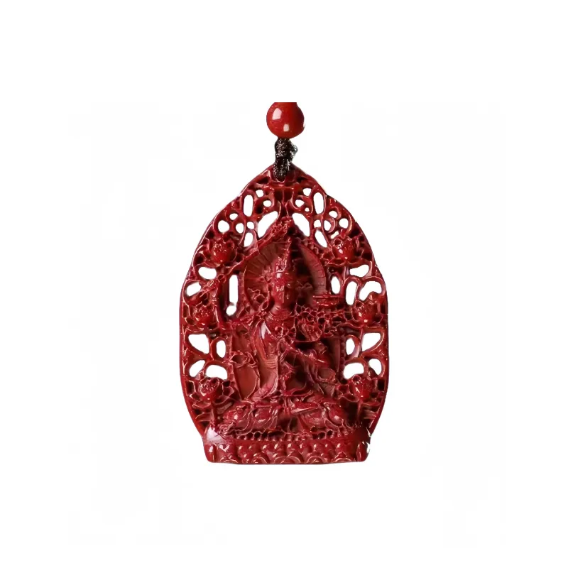 MY WORLD BEGINS AND ENDS WITH YOU Cinnabar Necklaces Unisex-6