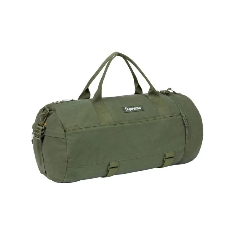 Supreme Canvas Travel Bag 58L Unisex Olive Green-1