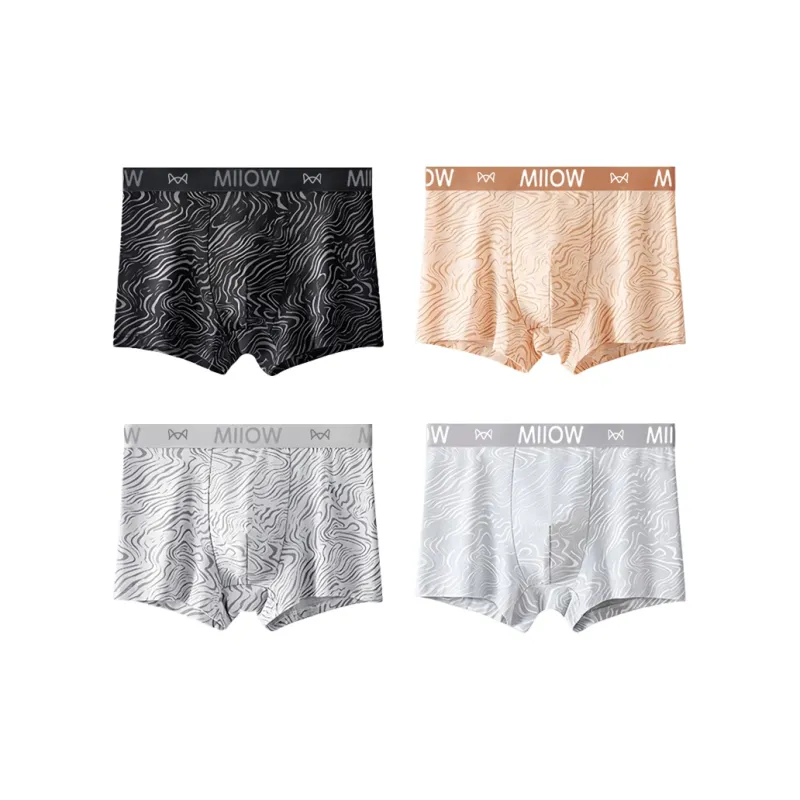 MIIOW Trend Party Series Underpants Men's 4 Pack-3