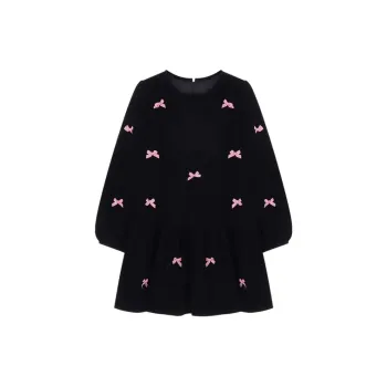PLAY BUSH Long Sleeved Dresses Women's Image Color