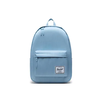 Herschel Polyester Backpack Large Size Unisex Light Blue Denim