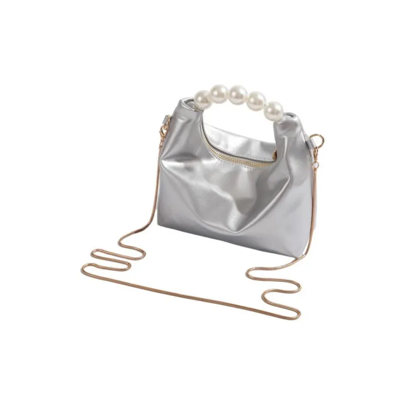 SEPTWOLVES Pu Handbag Shoulder Bag Regular Women's White/Pink/Black/Khaki/Silver/Purple-16