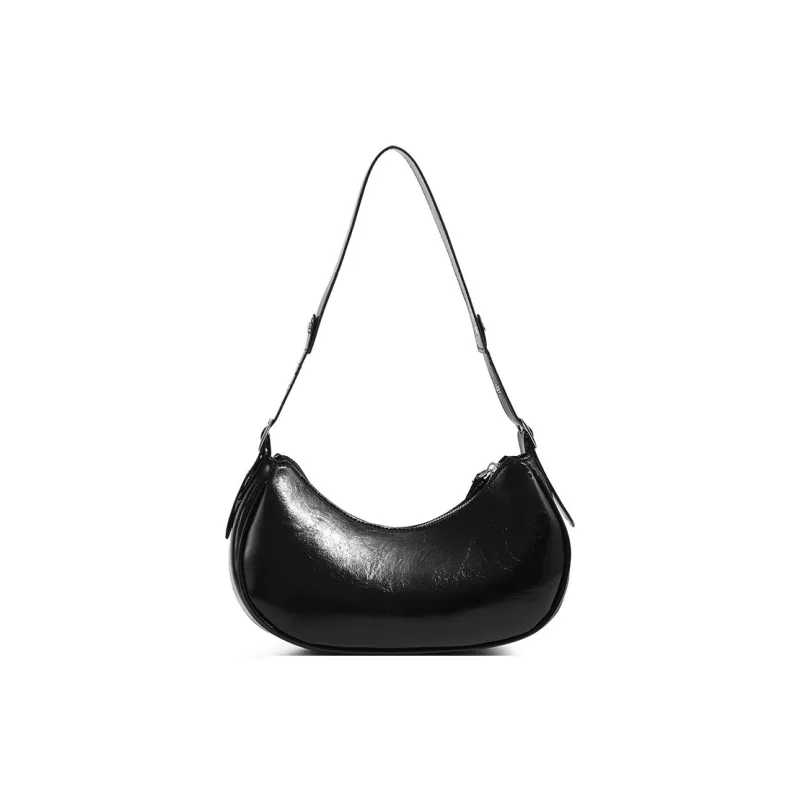 SEPTWOLVES PU Shoulder Bag Regular Women's Black/Burgundy/Blue/Silver-2