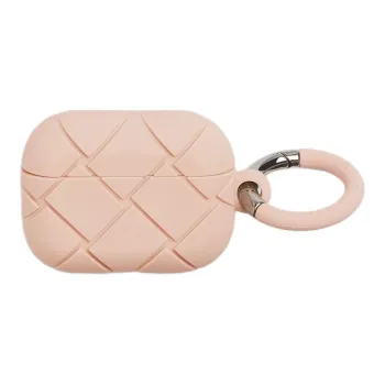 Bottega Veneta Silicone Earphone Case Men's Relief Pink