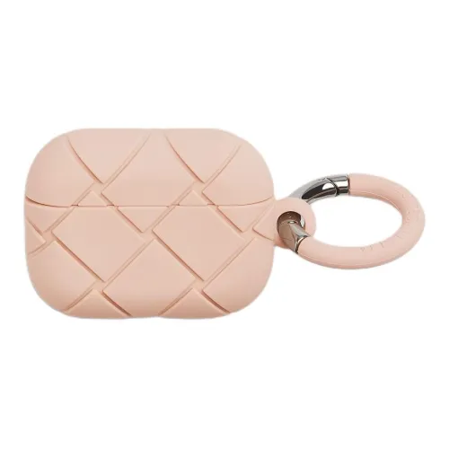 Bottega Veneta Silicone Earphone Case Men's Relief Pink