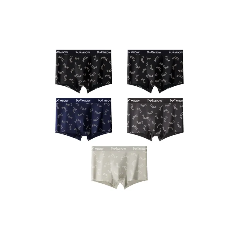 MIIOW Trend Party Series Underpants Men's 5 Pack-12