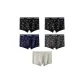 5 Pack (Black, Black, Royal Blue, Dark Gray, Light Gray)