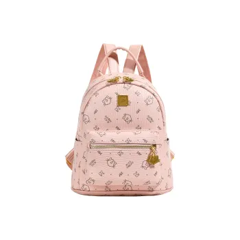 Gerlanx Pu Backpack Regular Women's Pink/Ecru/Black/Brown