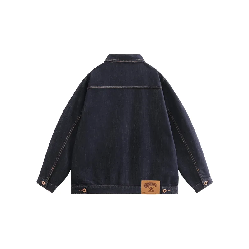 SANTASTIC Denim Jackets Men Blue-1