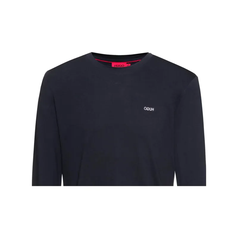HUGO BOSS T Shirts Men Marine Blue-4