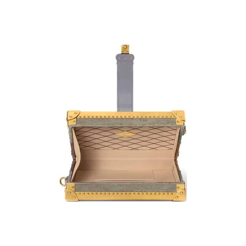 LOUIS VUITTON Petite Malle Celebration Trio Icône Canvas-4