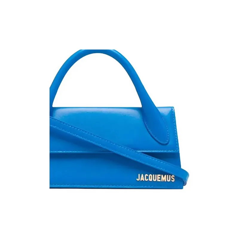 Jacquemus Le Chiquito Leather Handbag Women's Blue-2