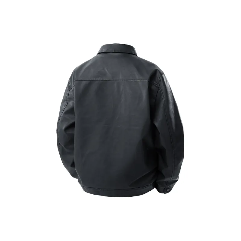 Magmode Leather Jacket Unisex Black-1
