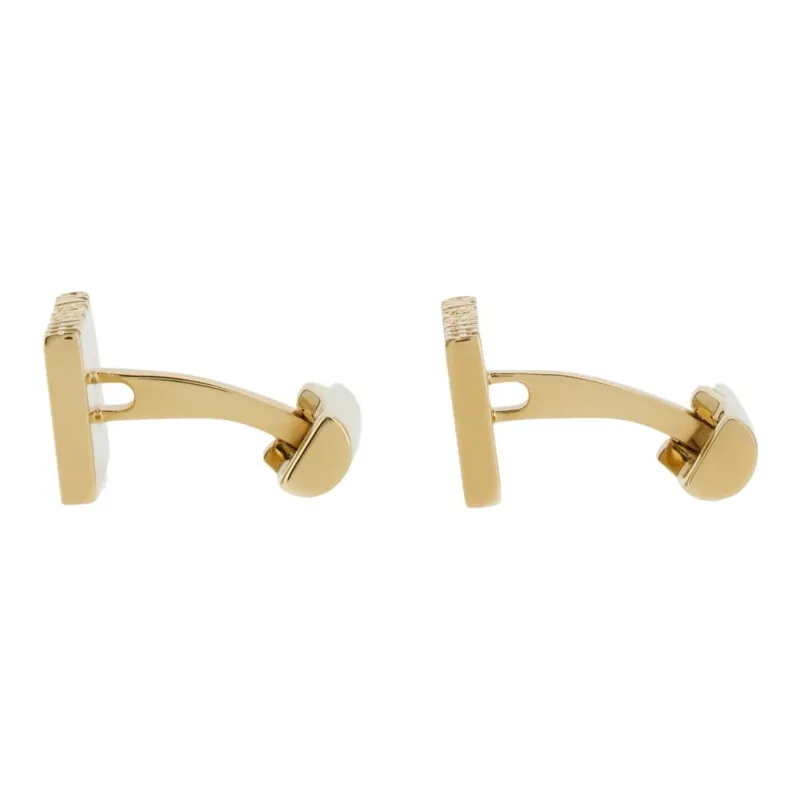 FERRAGAMO Brass Cufflinks Men's Gold-2