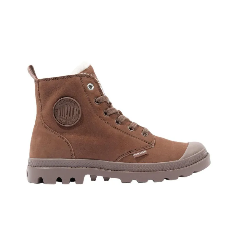 Palladium Pampa Ankle Boots Women's Brown-1