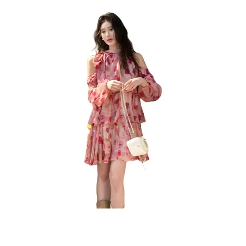 Si Bei'er Long-Sleeved Dresses Women's