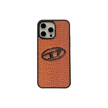 Koman TPU Material Shiny Crocodile Pattern D Label Phone Cases Compatible With Apple IPhone 12/13/14/15/16/Pro/Mac
