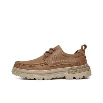HANG TEN Men's Casual Shoes Men Low Top Black/Light Brown