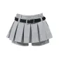 Light Gray Short Skirt