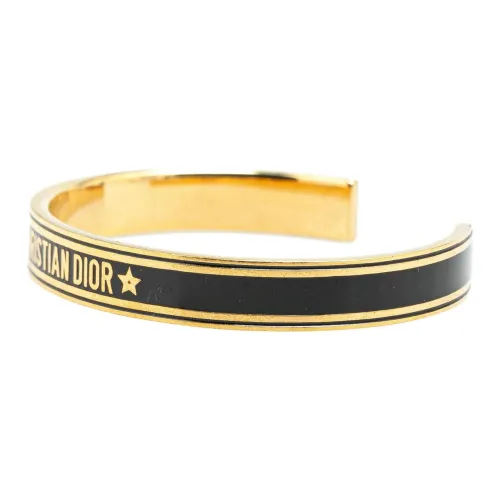 DIOR 2000 2024 Enamel Code Cuff Bracelet Costume Bracelet