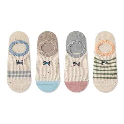JIAZINI No Show Socks Women's Combo Set