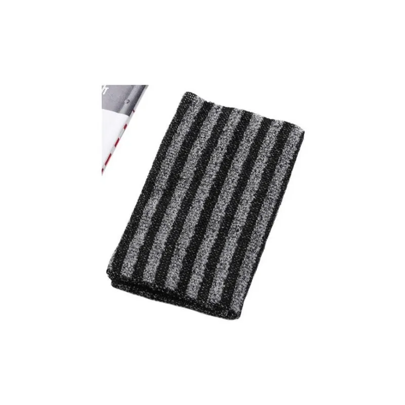 JIAOXUEFEI Coarse Sand Long And Thick Back Scrubber Towel With Activated Carbon For Deep Cleaning And Exfoliation-5