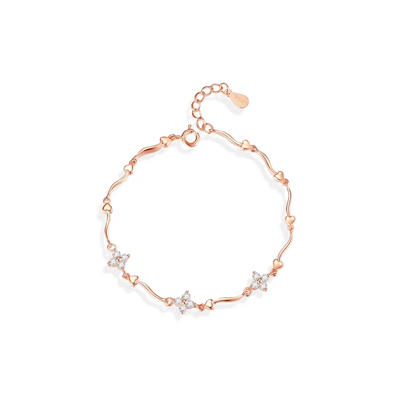 OSSINMI S925 Silver Bracelets Women's-6