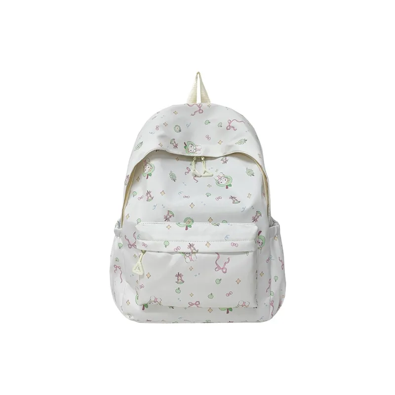 BUBM Composite Cloth Backpack Women's Multicolor-5