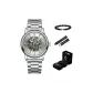 8036 Business White, Steel Band[Trendy Box+Genuine Leather Strap+Bracelet]
