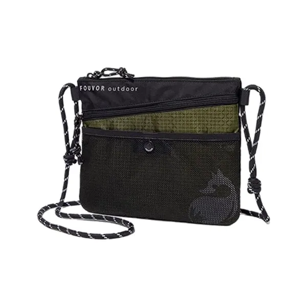 FOUVOR Nylon Fabric Cell Phone Pouch Shoulder Bag Canvas Bag Regular Women's Multicolor-6